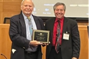 2022 Charles Siegal Distinguished Service Award Given to David P. Stewart