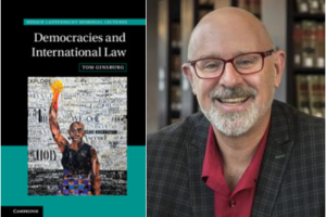 2022 Book of the Year Award Recognizes Tom Ginsburg for Democracies and International Law