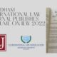 Fordham International Law Journal Publishes Volume on ILW 2022