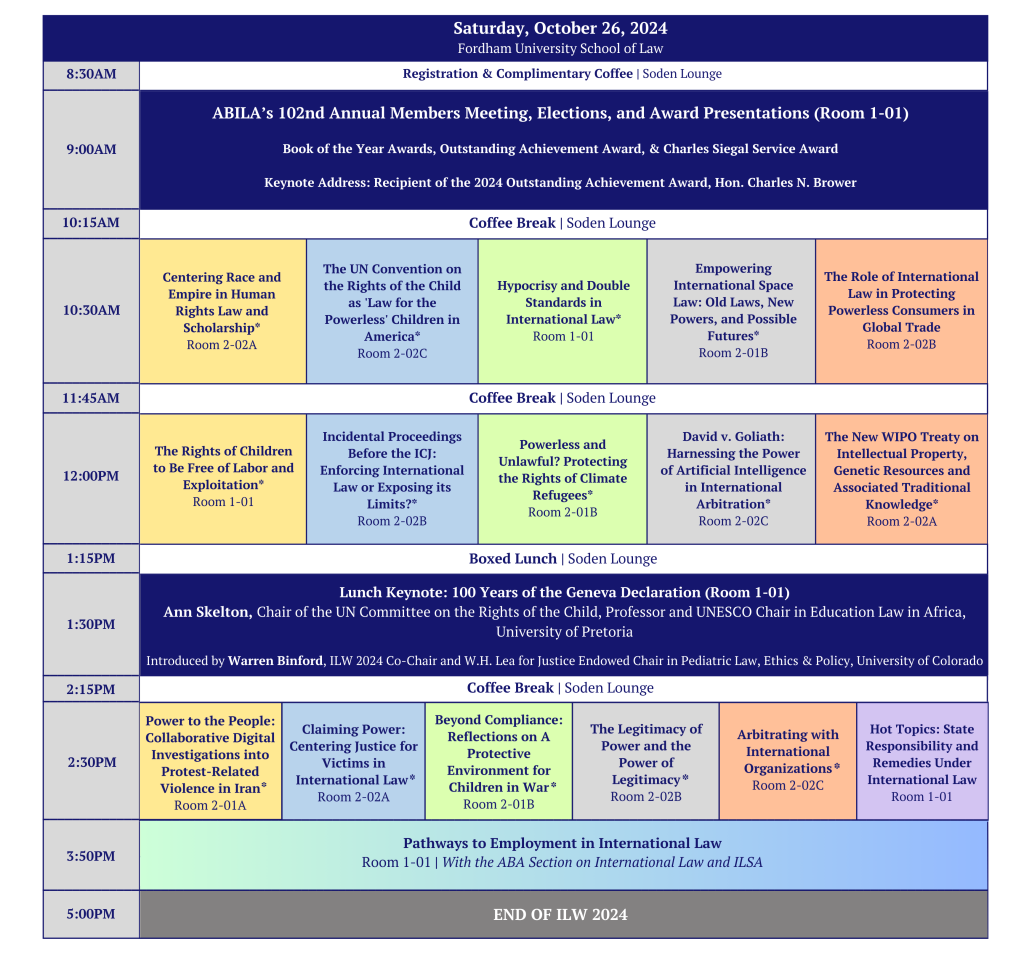 ILW 2024 Program - ABILA