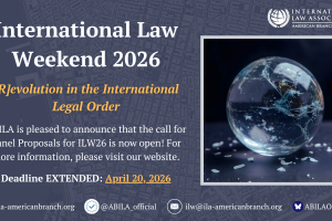 International Law Weekend 2026 – Call for Panel Proposals