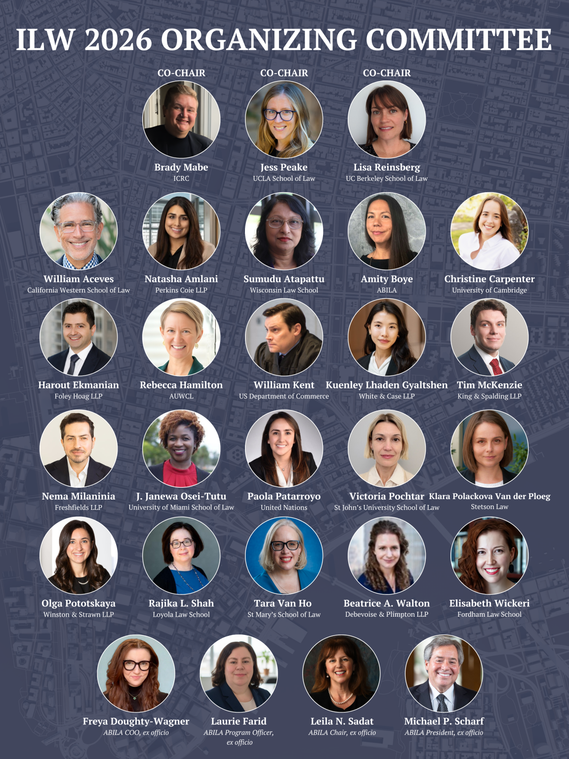 Announcing: ILW 2026 Organizing Committee - ABILA